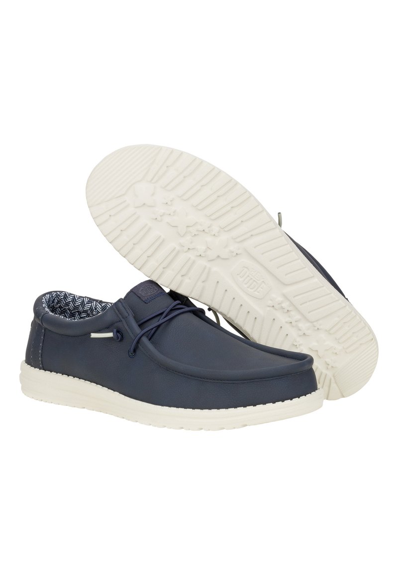 HEYDUDE Wally Classic Scarpe Uomo - Slip-On Comode E Leggere - Mocassini In Tela Con Suola Flessibile - Foto 2