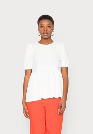 JANNA PEPLUM - Blouse - snow white