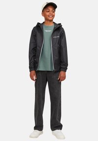 Jack & Jones VESTERBRO MIT 3-D-PRINT - Ilgarankovis viršutinės dalies drabužis - grün