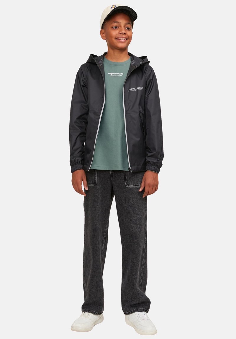 Jack & Jones VESTERBRO MIT 3-D-PRINT - Ilgarankovis viršutinės dalies drabužis - grün