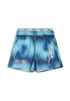 BOXY PRINT - Uimashortsit - blue