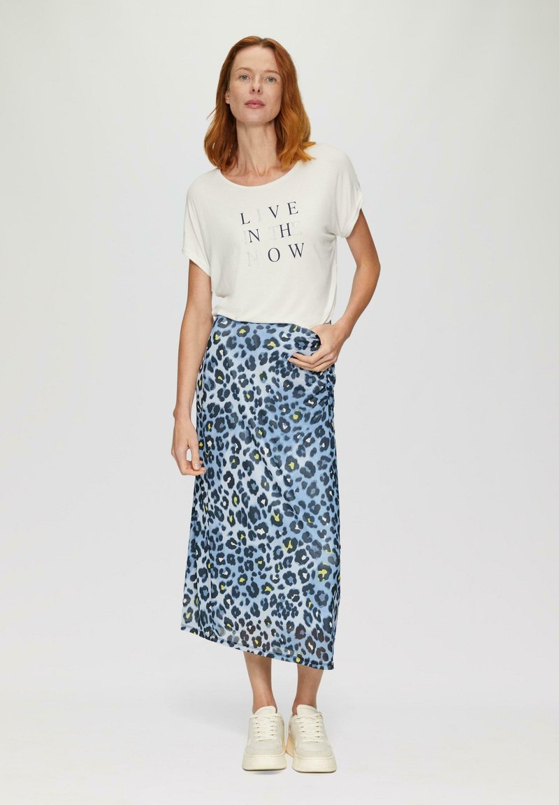 s.Oliver T-Shirt print - ecru