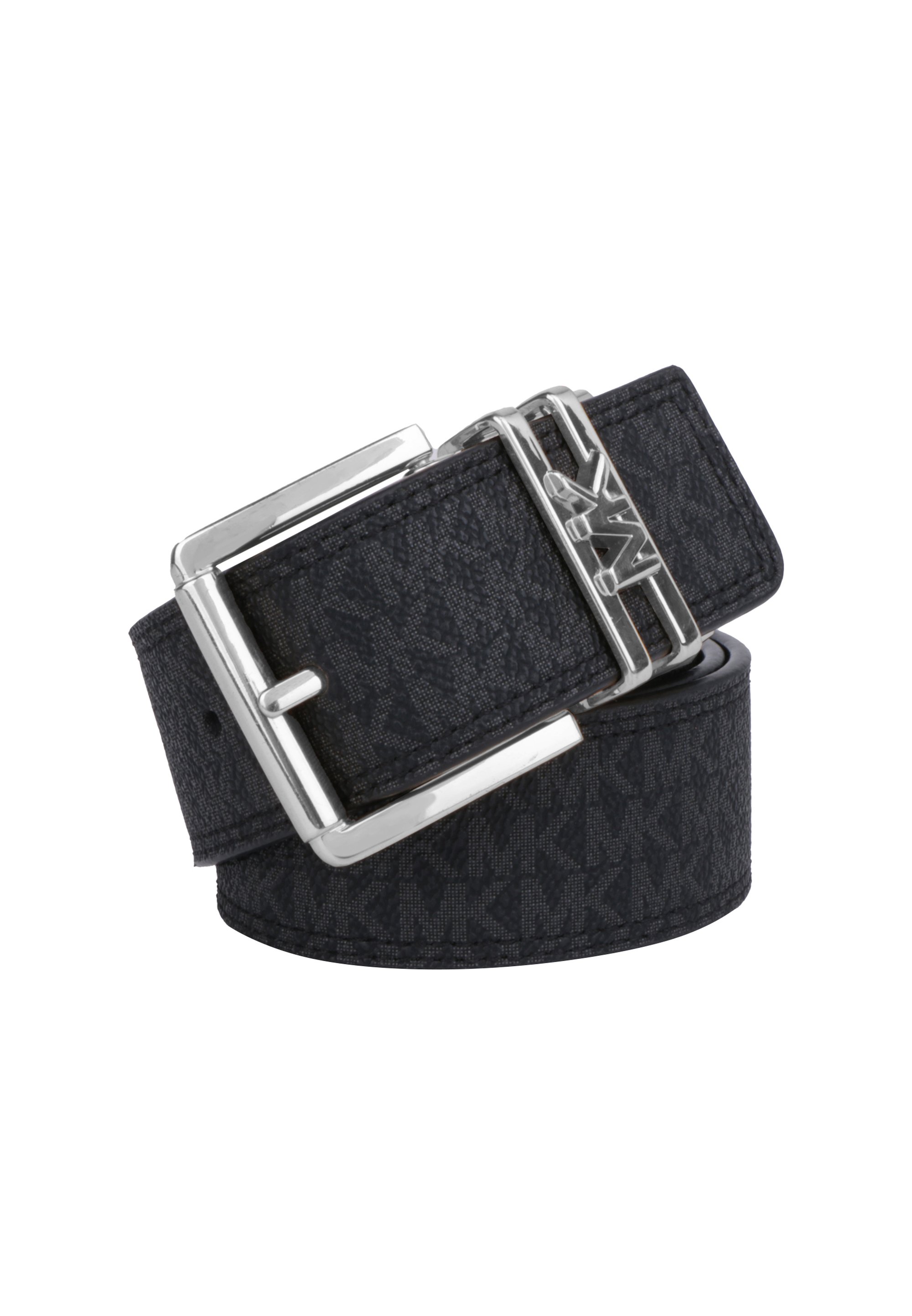 Michael Kors Black Woven Belt with Silver Accents, Medium Michael Kors - Brandclub - Michael Kors Womens Rhinestone  main image 2