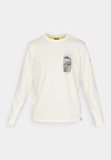 NATIONAL GEOGRAPHIC UNITEFIT GFX TEE LS - Camiseta de manga larga - ivory