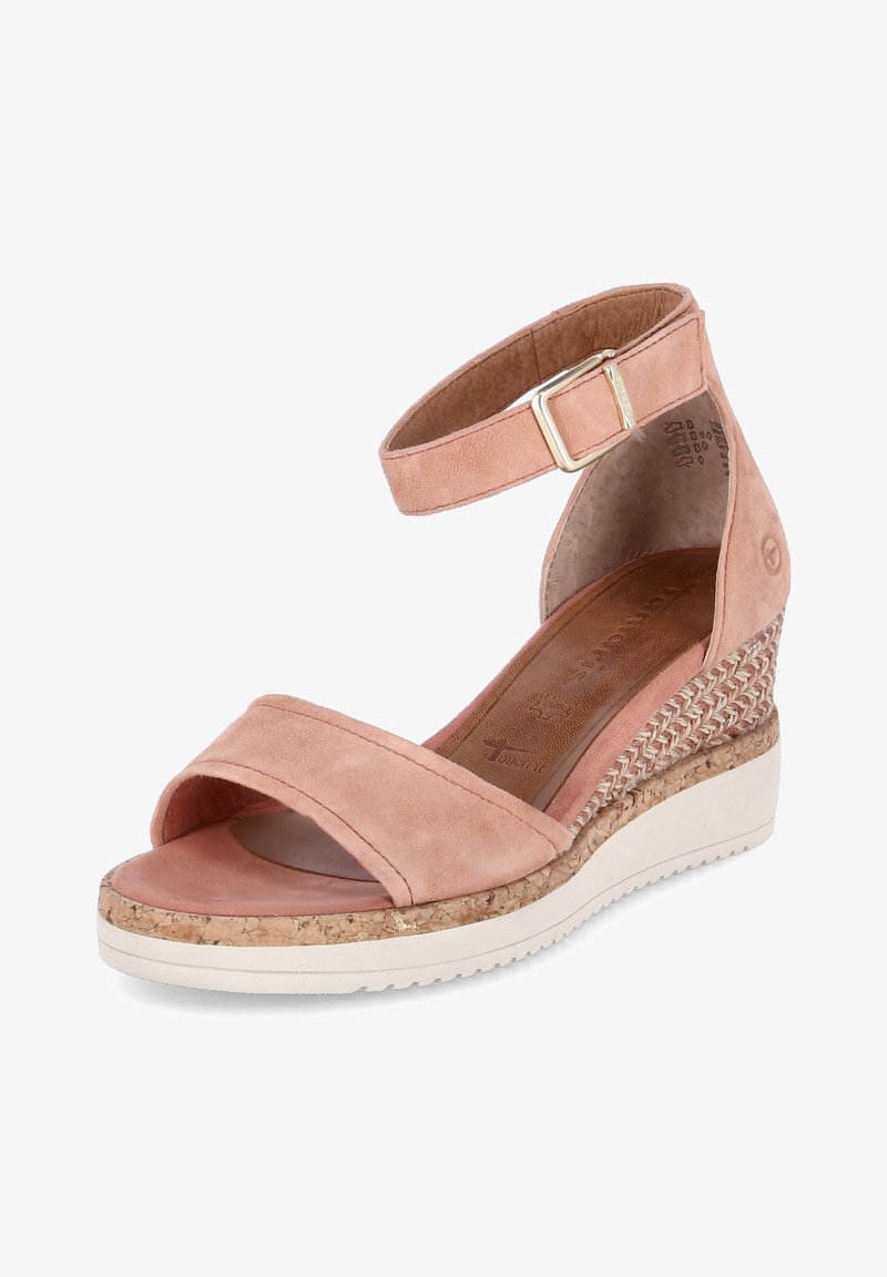 Tamaris Wedge sandals - rosa