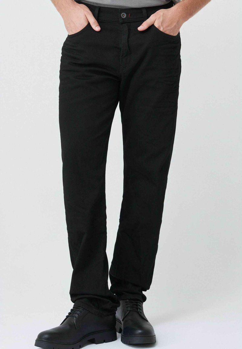 Salsa Jeans Jeansy Straight Leg black/czarny Zalando.pl
