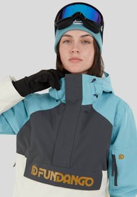 Fundango BIRCH LOGO ANORAK - Zimní bunda - soft blue