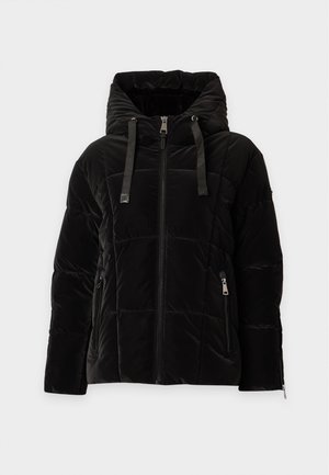 DKNY, SHORT PUFFER - Зимно яке - black