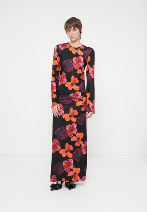 MAUDE MULTI FLOWER MAXI DRESS - Maxi ruha - multicolor