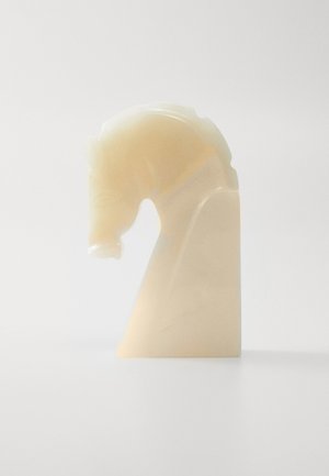 HORSE BUST BOOK END - Decoration - white agate