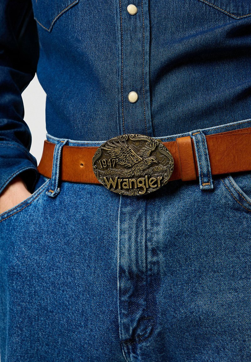 Wrangler Herren Gürtel Eagle Buckle Wrangler Herren Gürtel Eagle Buckle