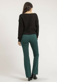 Dona x Lisa V AVEC NOEUD KIRVINA - Pullover - noir