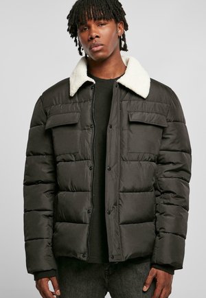 HERREN SHERPA COLLAR PADDED  - Winterjacke - black