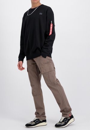 AGENT - Cargo trousers - taupe