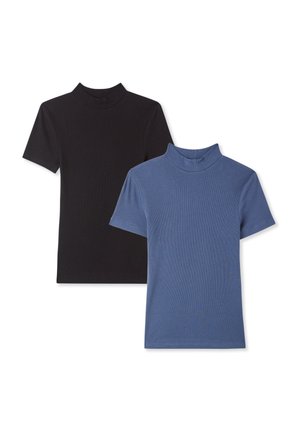 PACK 2 LUPETTO  - T-shirt basic - nero blu