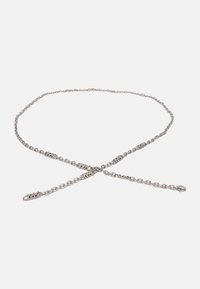 MICHAEL Michael Kors MINI CHAIN WITH PAVE LOGOS - Taljebælter - silver
