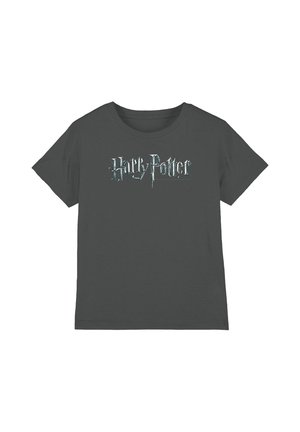 Cotton Soul, HARRY POTTER LOGO UNISEX - Print T-shirt - anthracite