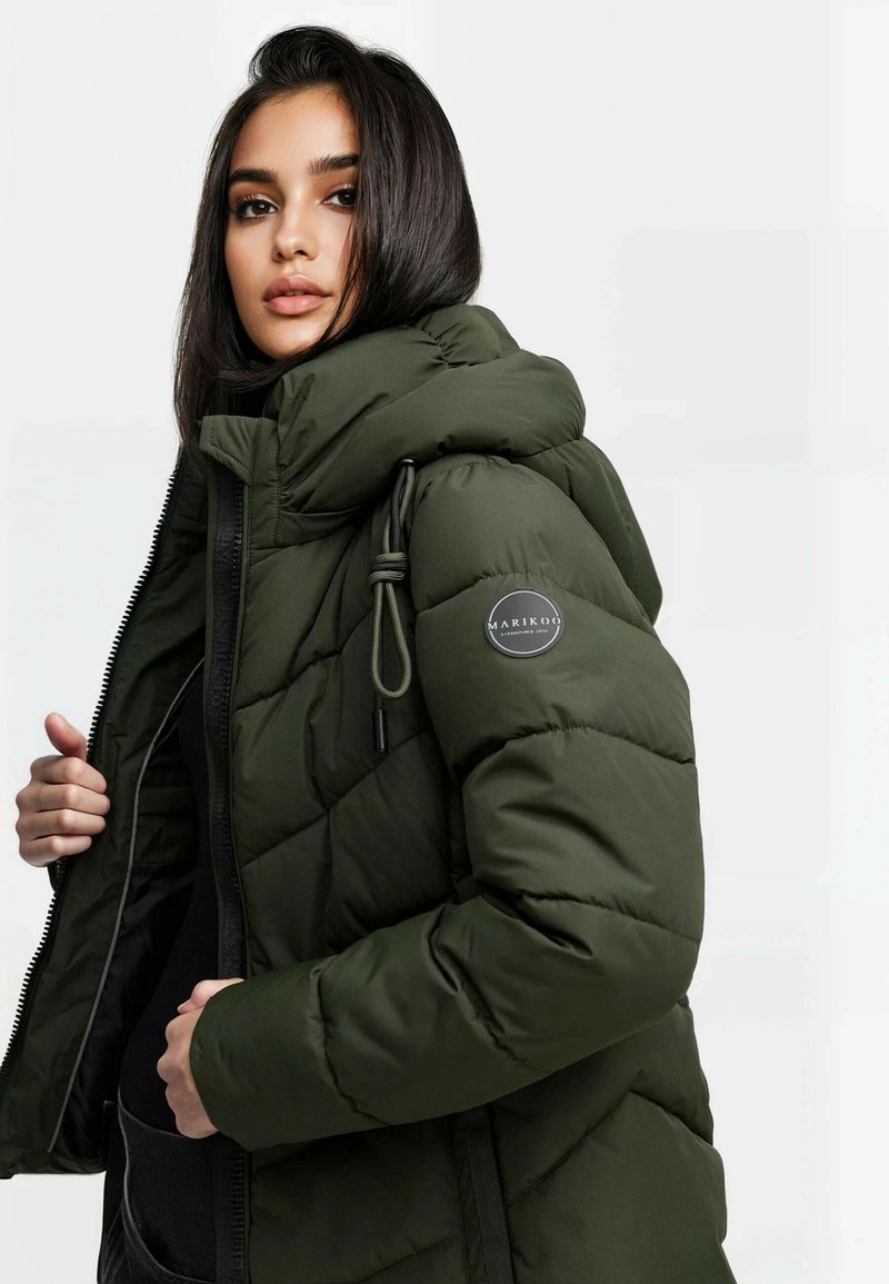Marikoo Giacca Invernale Trapuntata Da Donna Fiona  Prodotto Vegano 10 Colori Xs Xxl