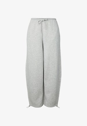 Pieces, SWEATPANTS PCSALI CHILLI MW - Pantalon de survêtement - light grey melange