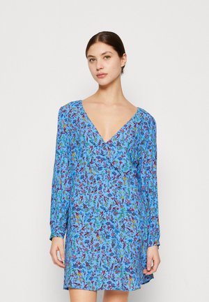 Tommy Hilfiger FLORAL SHORT DRESS - Φόρεμα ημέρας - coastal ditsy/hydrengea