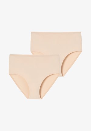 Schiesser 2-PACK INVISIBLE SOFT - Alushousut - sand