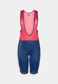 WOMENS SPORT  - Bibshorts - navy/hotpink