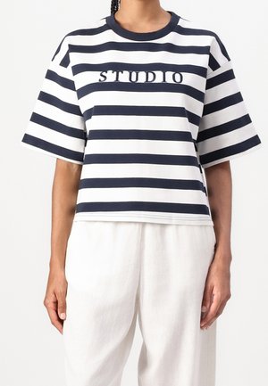 T-shirt med print - dark blue