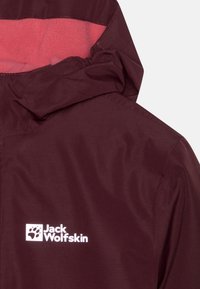 Jack Wolfskin SNOWY DAYS UNISEX - Vízlepergető széldzseki - boysenberry