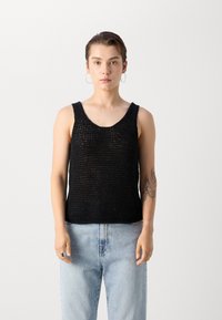 Marc O'Polo SLEEVELESS ROUNDNECK - Topper - black