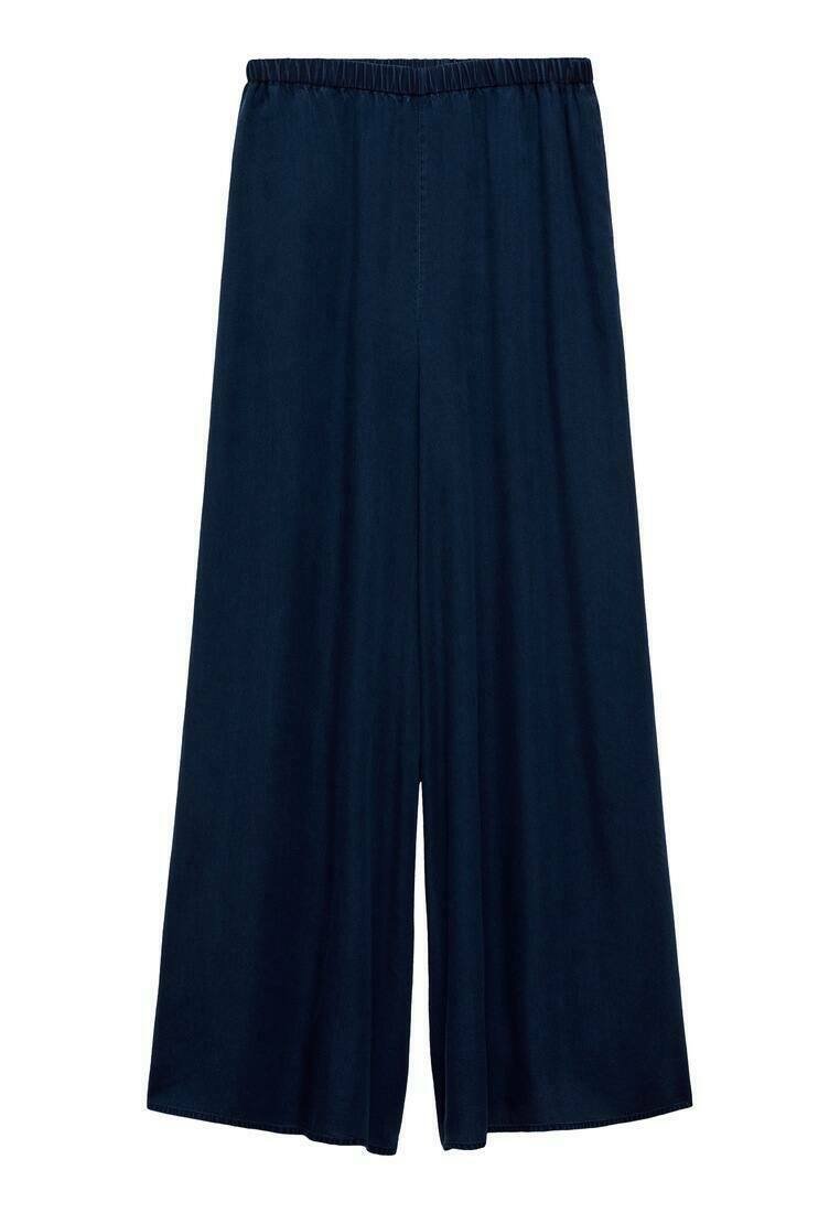 Mango Broek donkerblauw