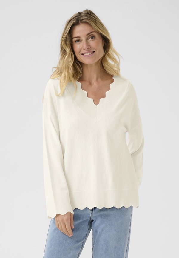 CRVILLEA - Strickpullover - marshmallow