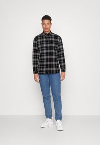 Jack & Jones FALL CHECK  LS - Camisa - ombre blue