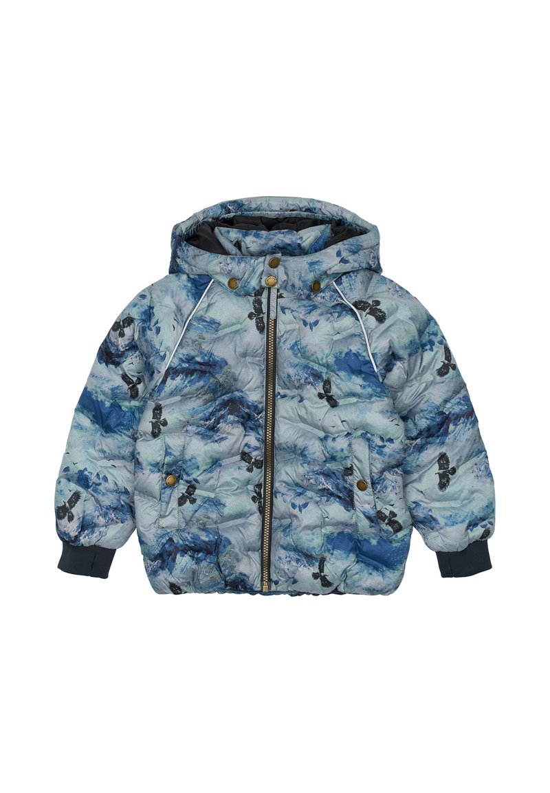 mikk-line Winterjas blauw mikk-line Winterjas blauw