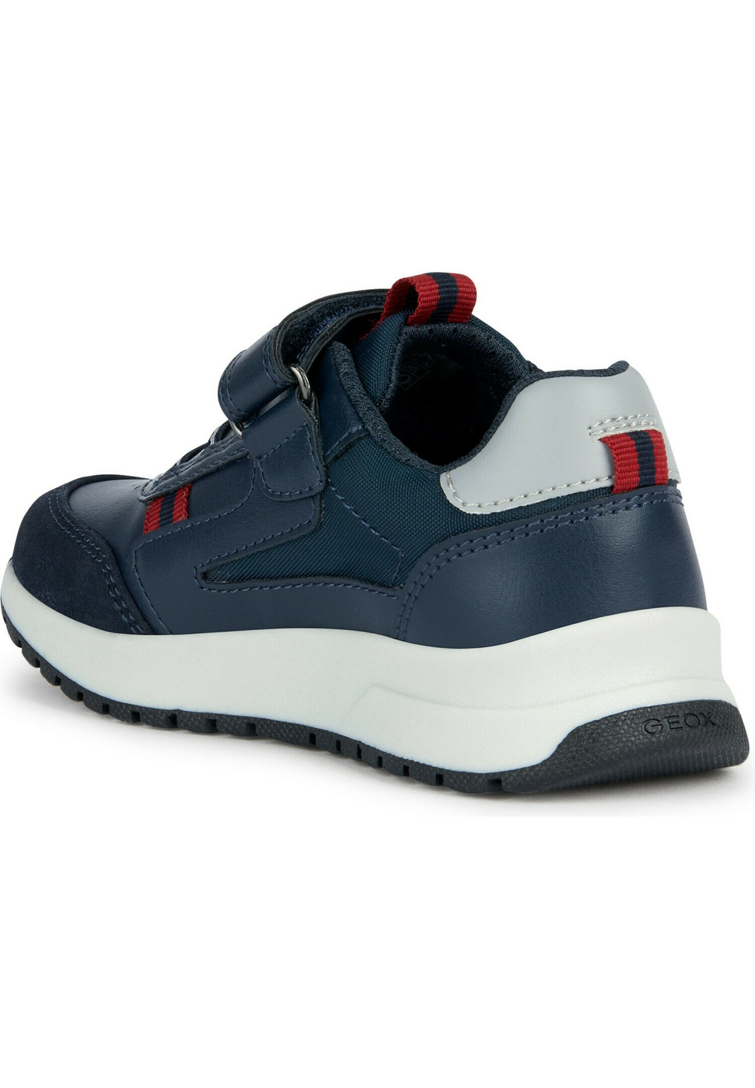 Baskets Geox J Arzach Boy B Hautes - Chaussures Garçon Respirantes Avec Semelle Perforée - Idéales Pour L'École Et Le Quotidien - 6