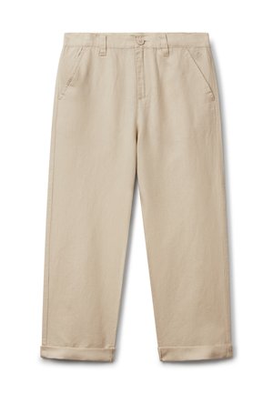 RELAXED FIT  BLEND  - Stoffhose - beige