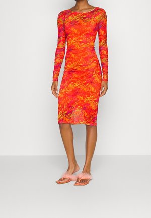 Cocktail dress / Party dress - orange