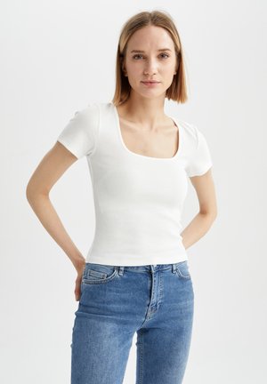 T-shirt basic - ecru