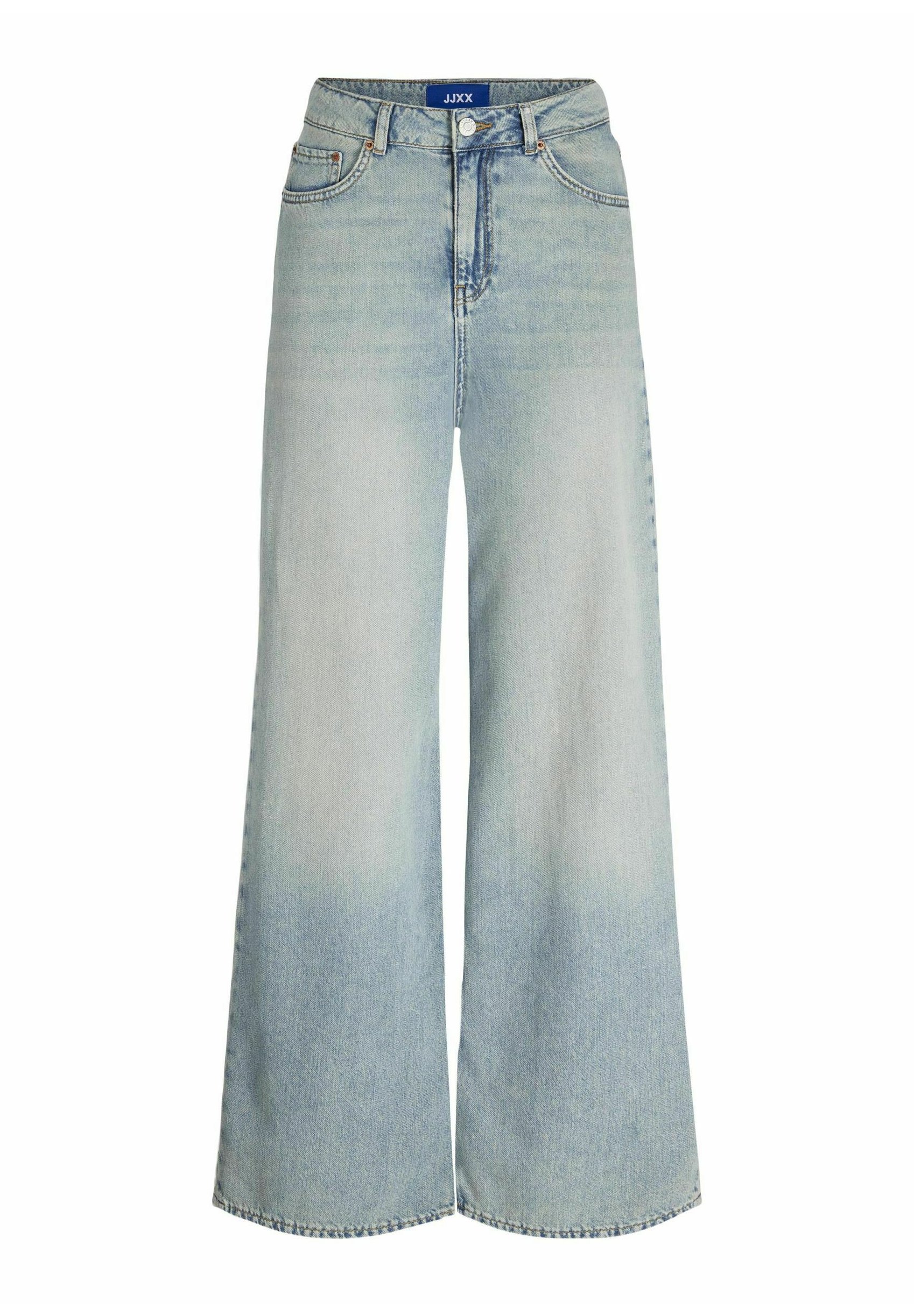 JXTOKYO Women's Wide Fit Denim Wide Leg High Rise Pants