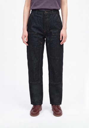 Carhartt WIP BRANDON DOUBLE KNEE PANT  - Jean boyfriend - blue rigid
