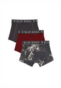 WE Fashion 3-PACK - Hlačke - burgundy red