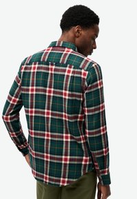 Superdry & Co LONG SLEEVE LUMBER - Overhemd - oregon check green