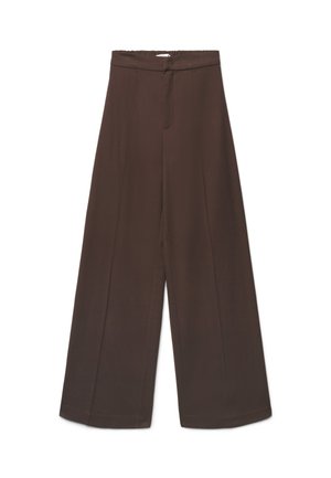 Terranova, PANTALON - Pantaloni - marrone melange