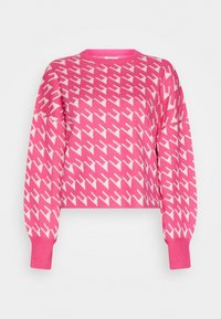 ONLY Stickad tröja - pink