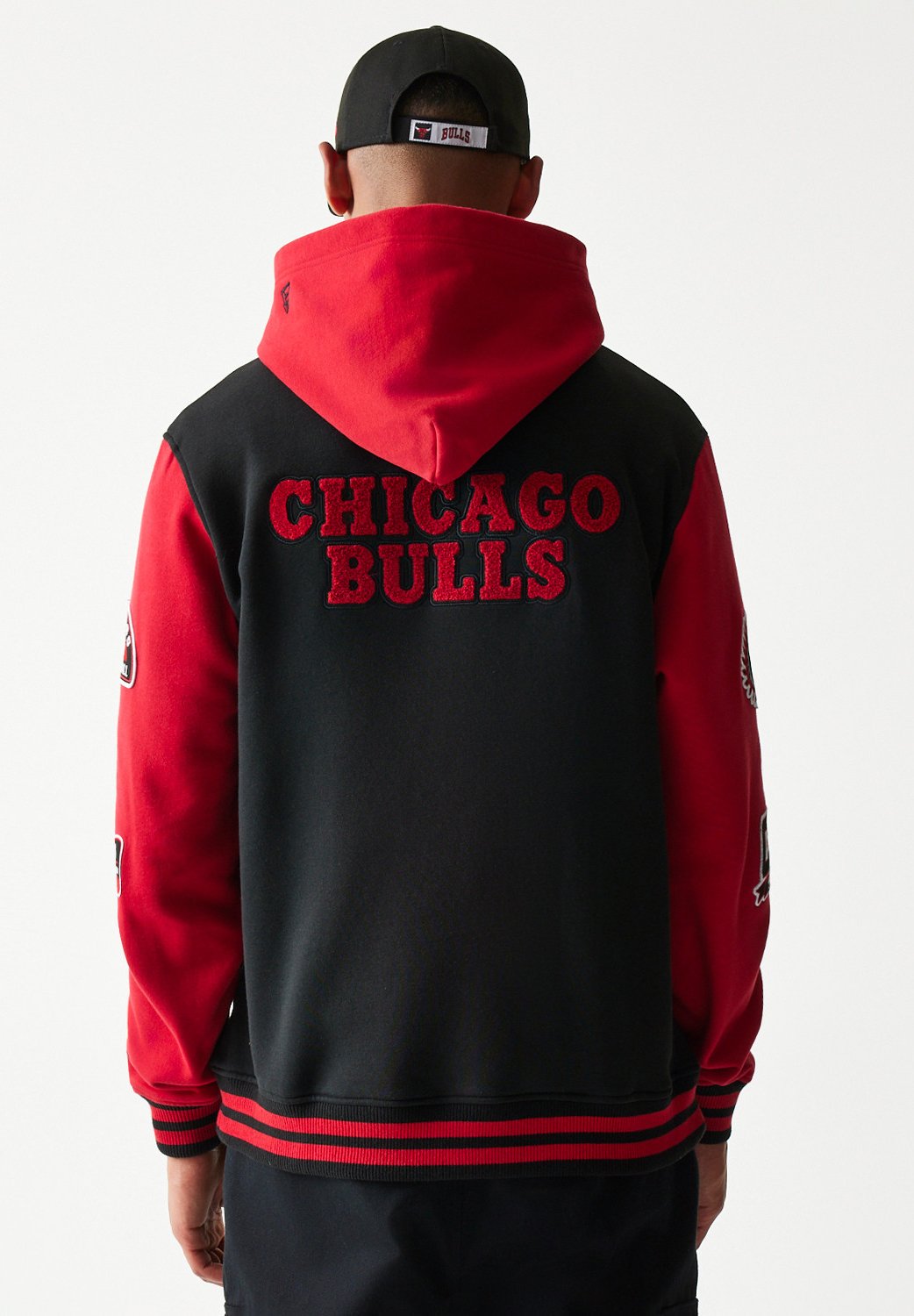 New Era NBA CHICAGO BULLS UNISEX - Club wear - black/red/black