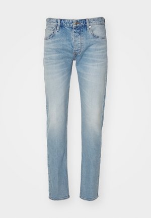 Emporio Armani POCKETS PANT - Liibuvad teksad - medium blue denim
