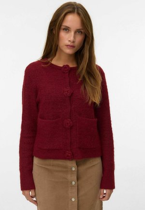 VMBLOSSOM O-NECK - Vest - syrah