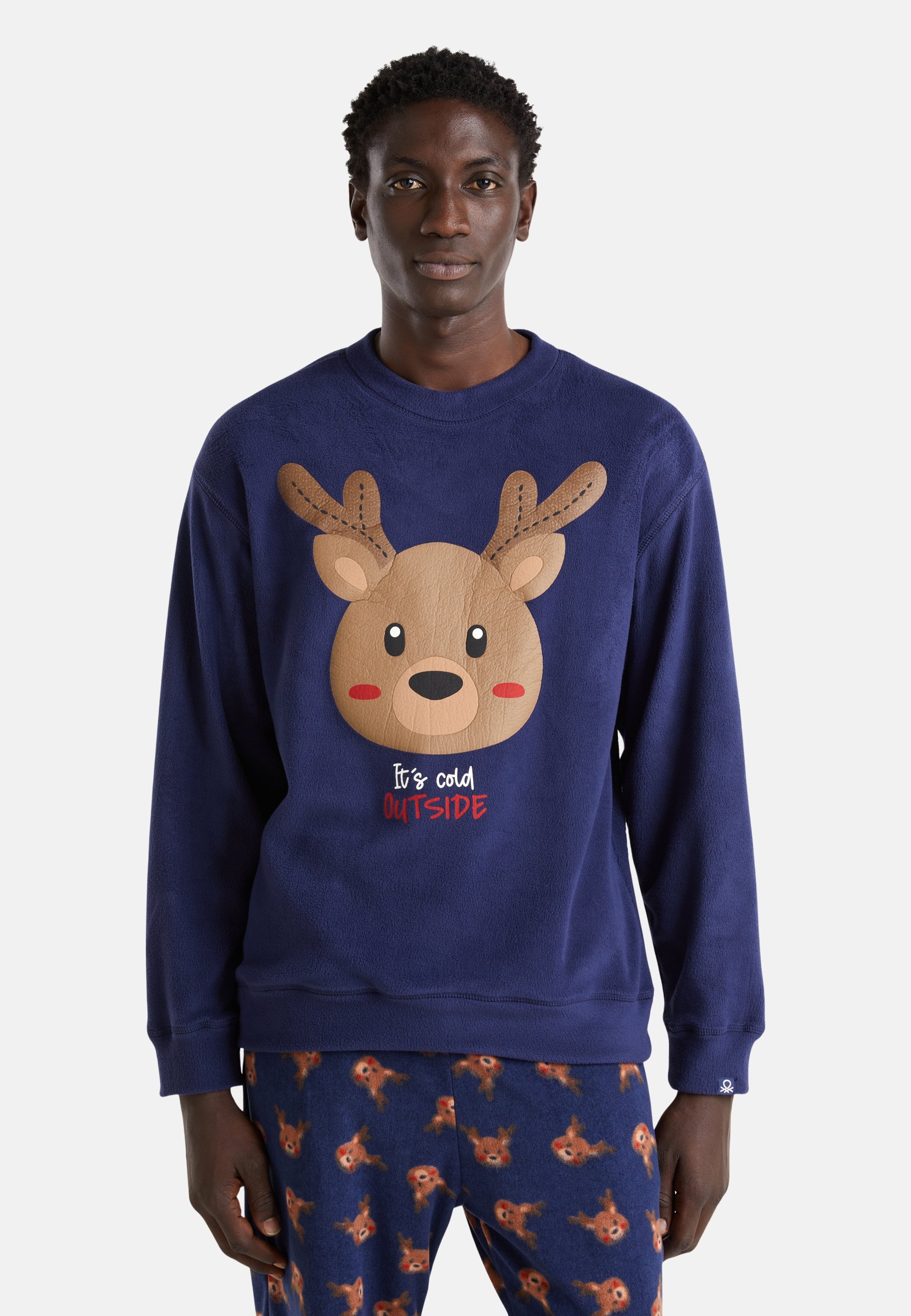 Hombres Jovenes BENETTON Pijama Largo Hombre Benetton Pijamas