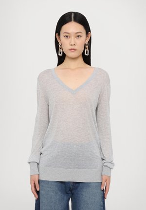 Strikkegenser - pearl