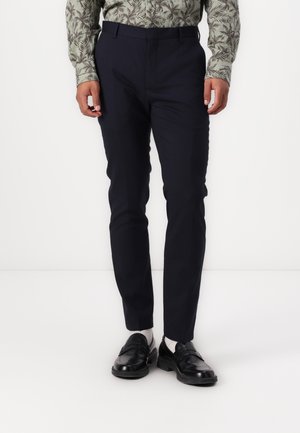STRETCH SLIM SUIT PANT - Öltönynadrág - midnight navy
