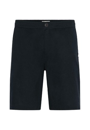 Solid, SDLINUS LINEN MIX - Rövidnadrágok - true black